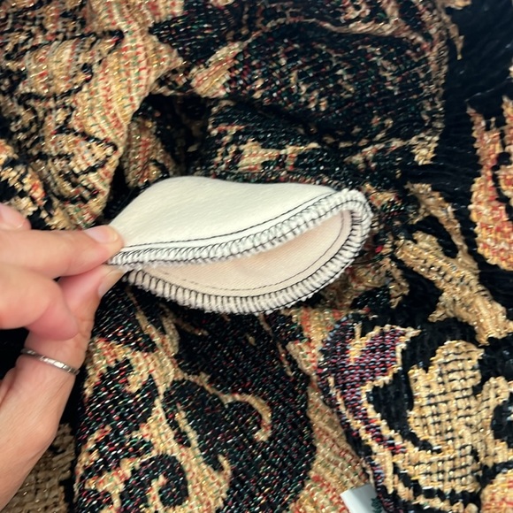 Vintage Sugar Street Weavers Quilted Tapestry Jacket Size Large - Picture 11 of 11